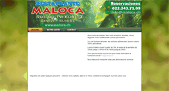 Desktop Screenshot of maloca.ch
